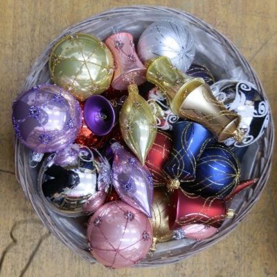 BPV Lena - vánoční ozdoby - koule, zvonečky, kapky