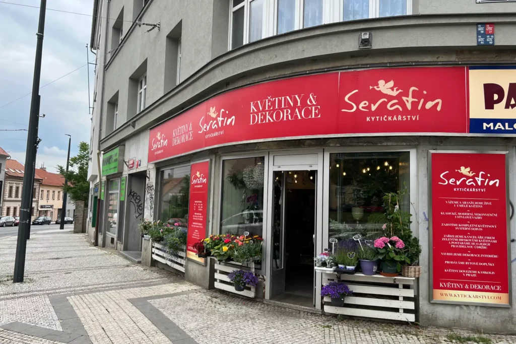 Květiny Serafin – Květinářství Praha 8