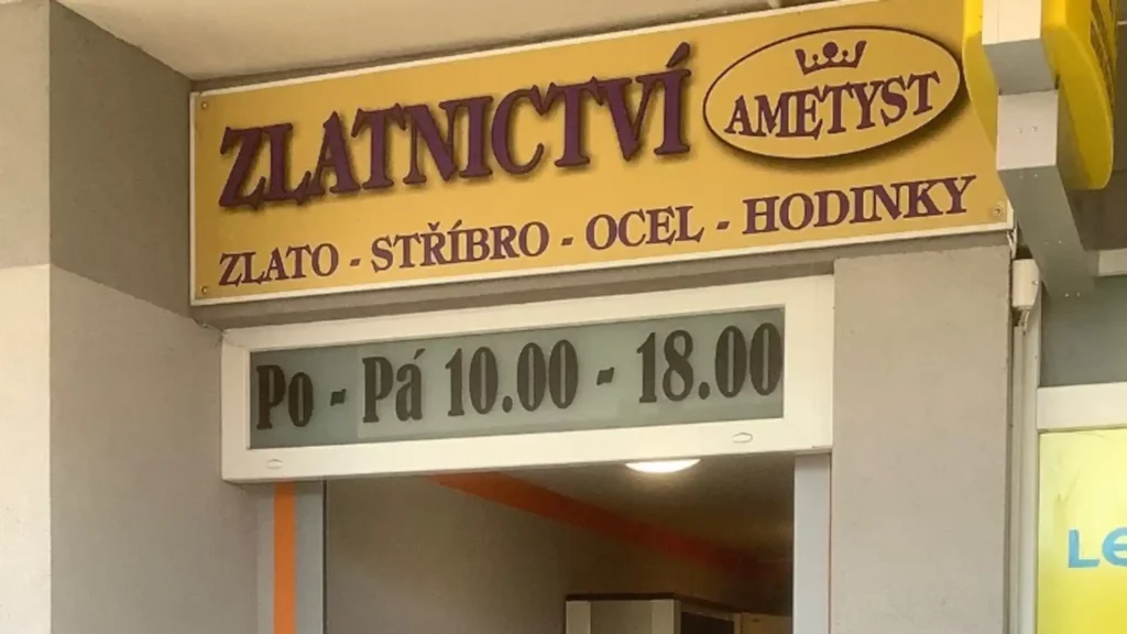 Ametyst - zlatnictví Praha 6